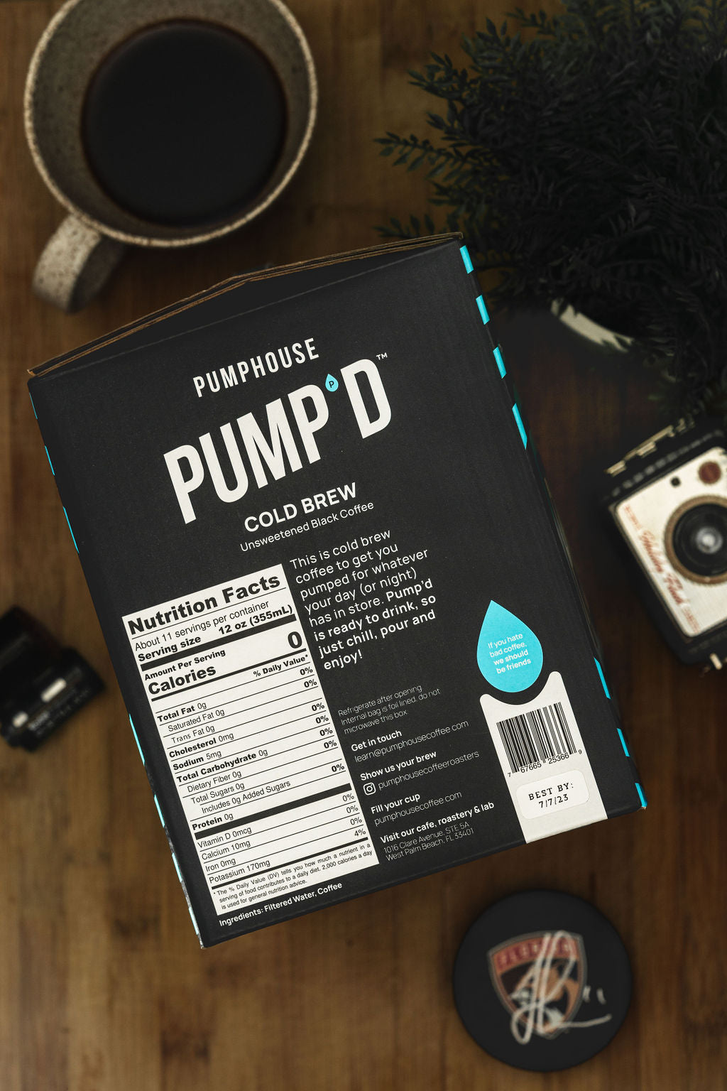 Pump'd - Cold Brew Coffee with Kick