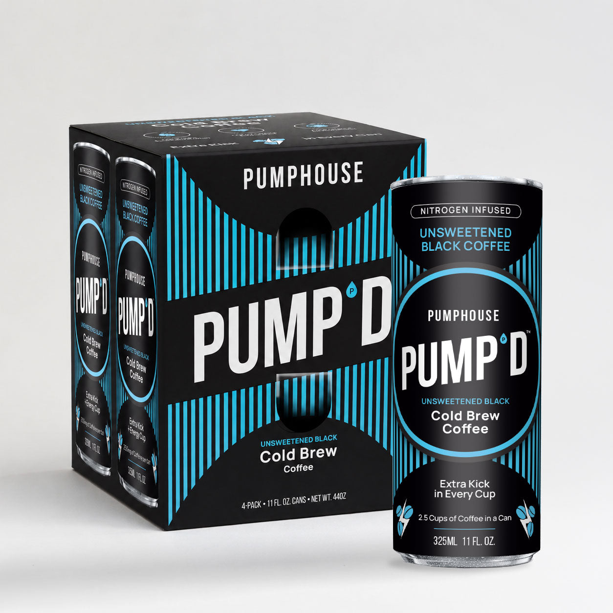 Pump'd Cold Brew Can - 4 Pack