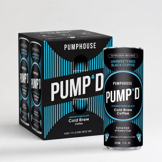 Pump'd Cold Brew Can - 4 Pack